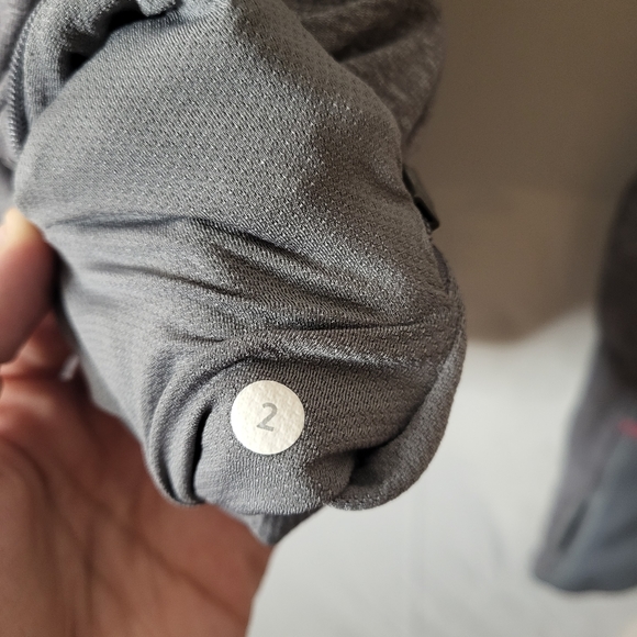 Lululemon Pace Pusher 1/2 Zip Heathered Slate Pullover Jacket Size 2 Small - Picture 9 of 11